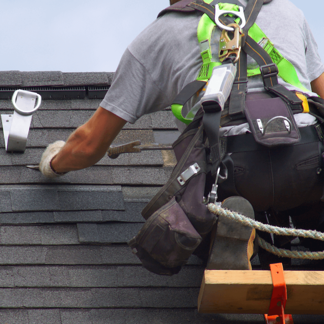 new roof roofer fixing