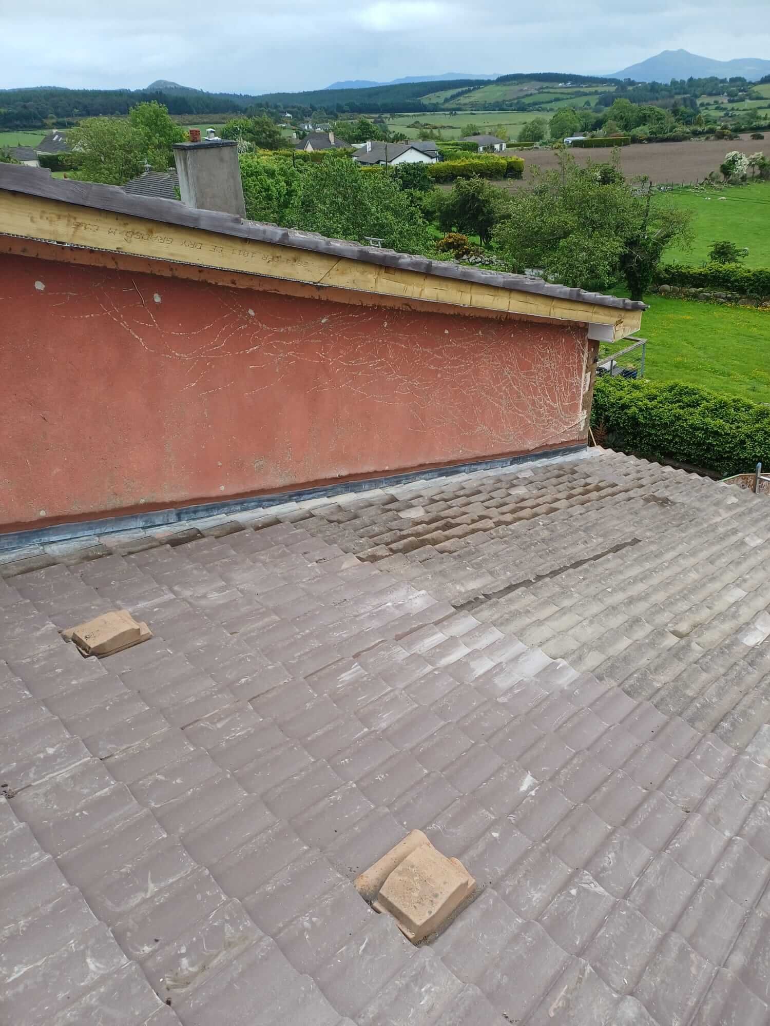 slate roof landscape
